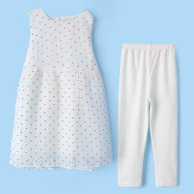 Refined White Themed Girls Frock Set Frock Iluvlittlepeople 2-3 Years White Summer