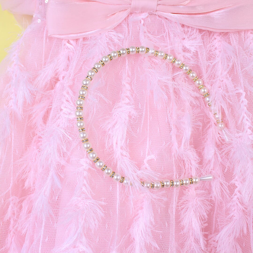 Delighted Pink Little Girl Frock Frock Iluvlittlepeople 