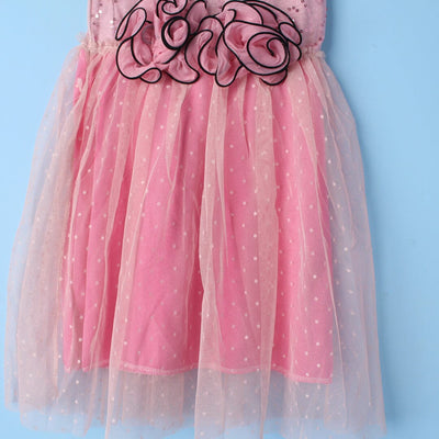 Sweet Pink Themed Girls Frock Frock Iluvlittlepeople 