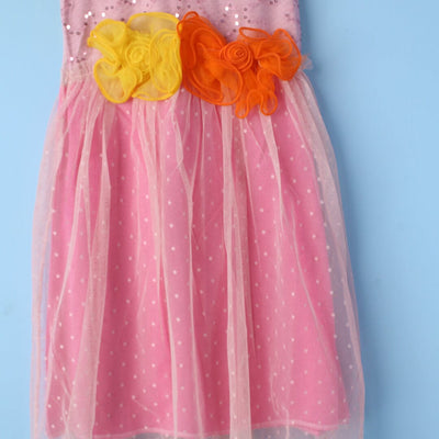 Urge Pink Themed Girls Frock Frock Iluvlittlepeople 
