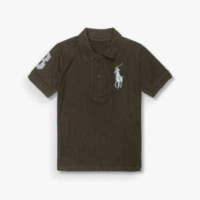 Dashing Green Boys Polo Shirt Polo Shirt Iluvlittlepeople 12-18 Months Green Summer