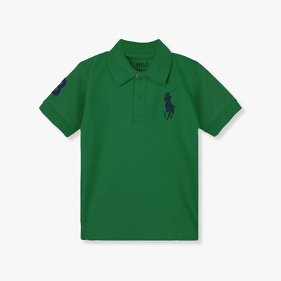 Dashing Green Boys Polo Shirt Polo Shirt Iluvlittlepeople 9-12 Months Green Summer