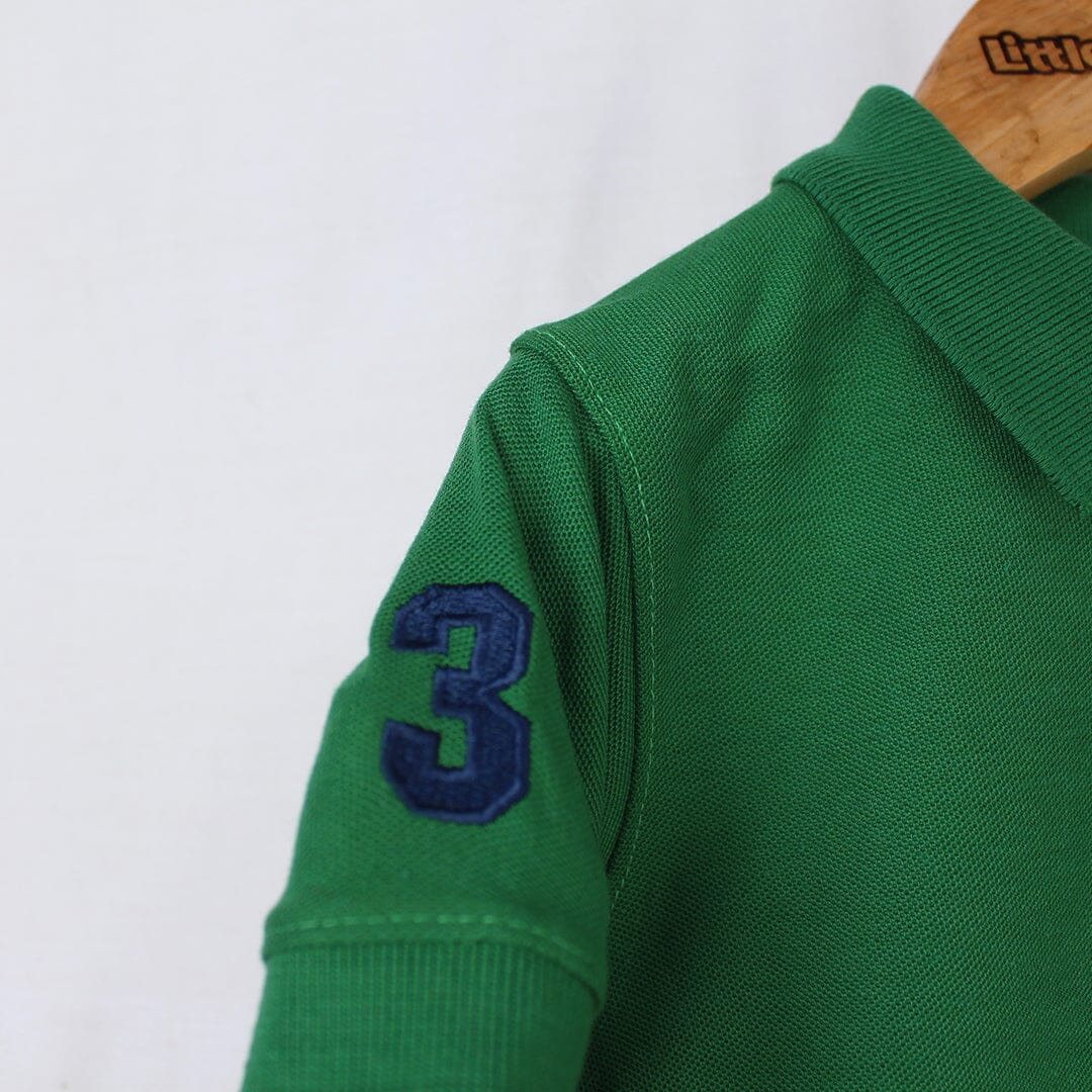 Dashing Green Boys Polo Shirt Polo Shirt Iluvlittlepeople 