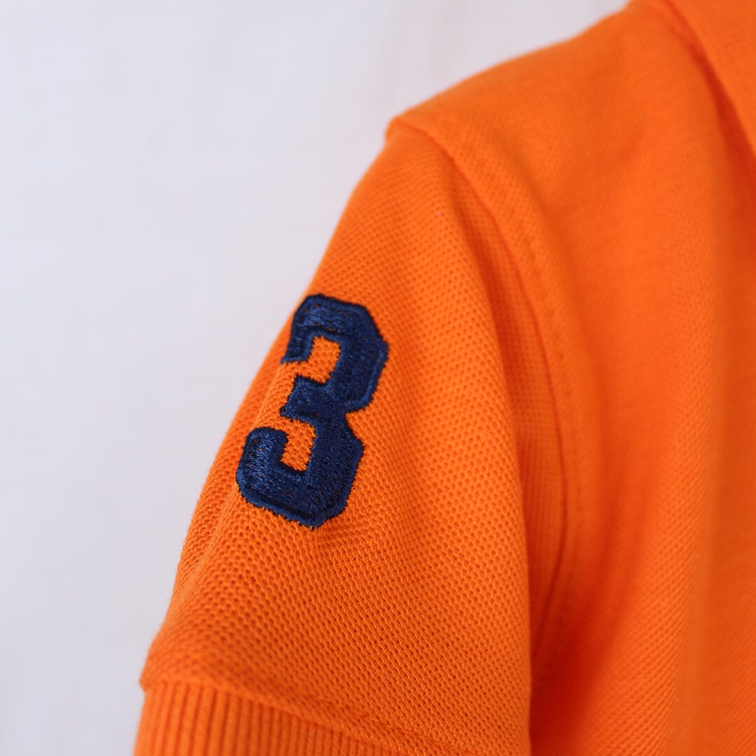 Dashing Orange Boys Polo Shirt Polo Shirt Iluvlittlepeople 