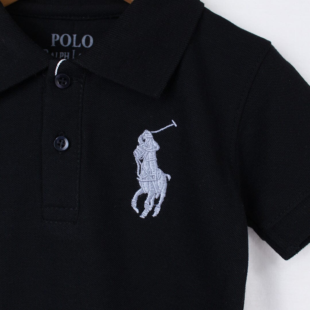 Dashing Black Boys Polo Shirt Polo Shirt Iluvlittlepeople 