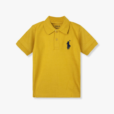 Dashing Mustard Boys Polo Shirt Polo Shirt Iluvlittlepeople 9-12 Months Mustard Summer