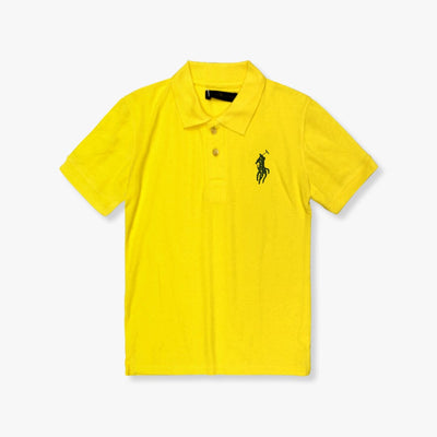 Dashing Yellow Boys Polo Shirt Polo Shirt Iluvlittlepeople 9-12 Months Yellow Summer