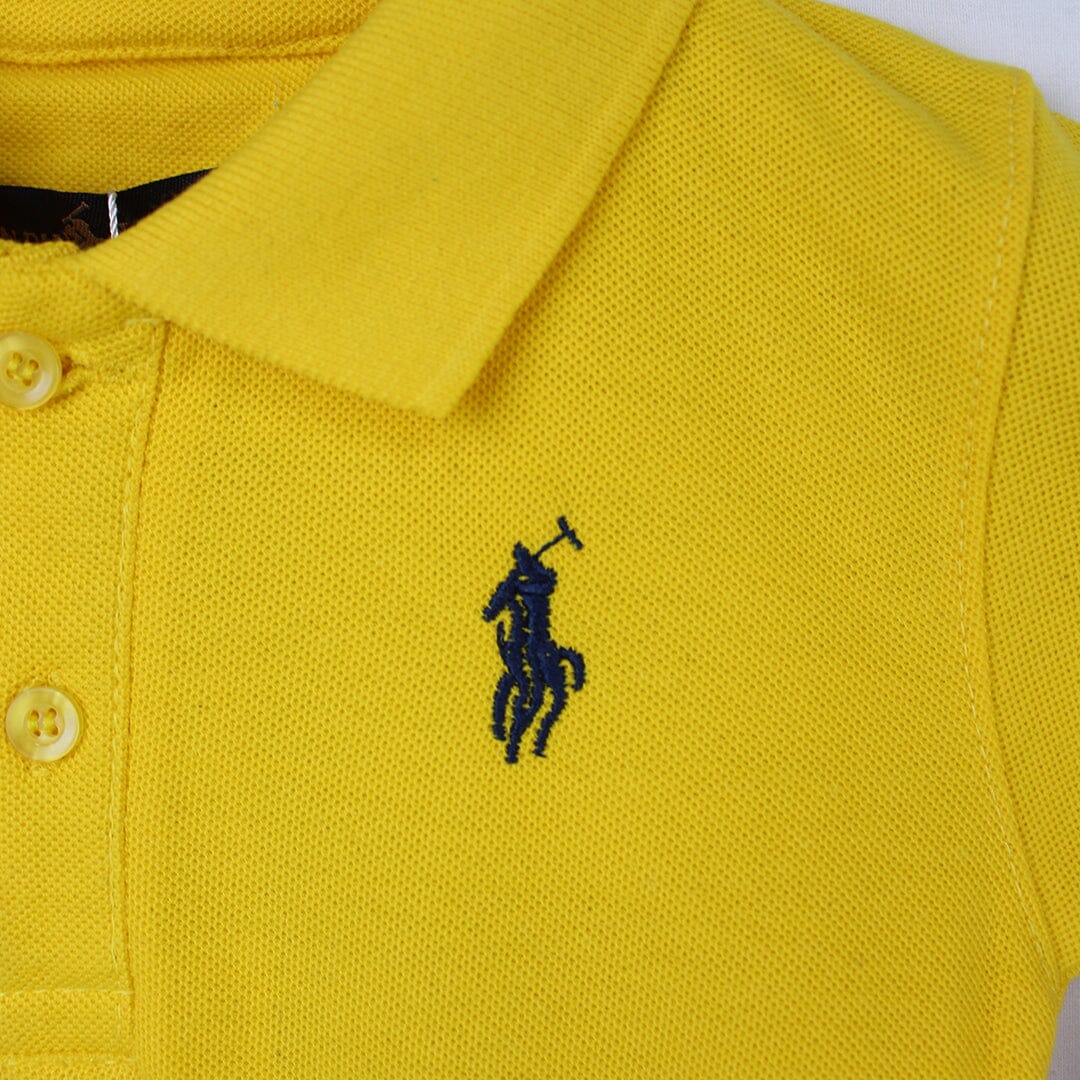 Dashing Yellow Boys Polo Shirt Polo Shirt Iluvlittlepeople 