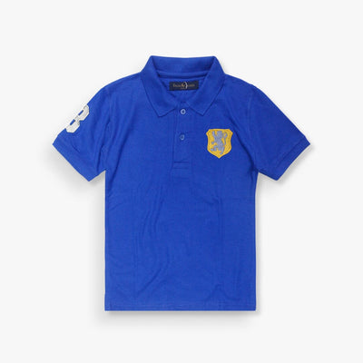 Dashing Blue Boys Polo Shirt Polo Shirt Iluvlittlepeople 9-12 Months Blue Summer