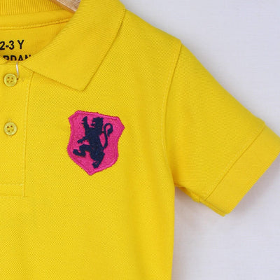 Dashing Yellow Boys Polo Shirt Polo Shirt Iluvlittlepeople 