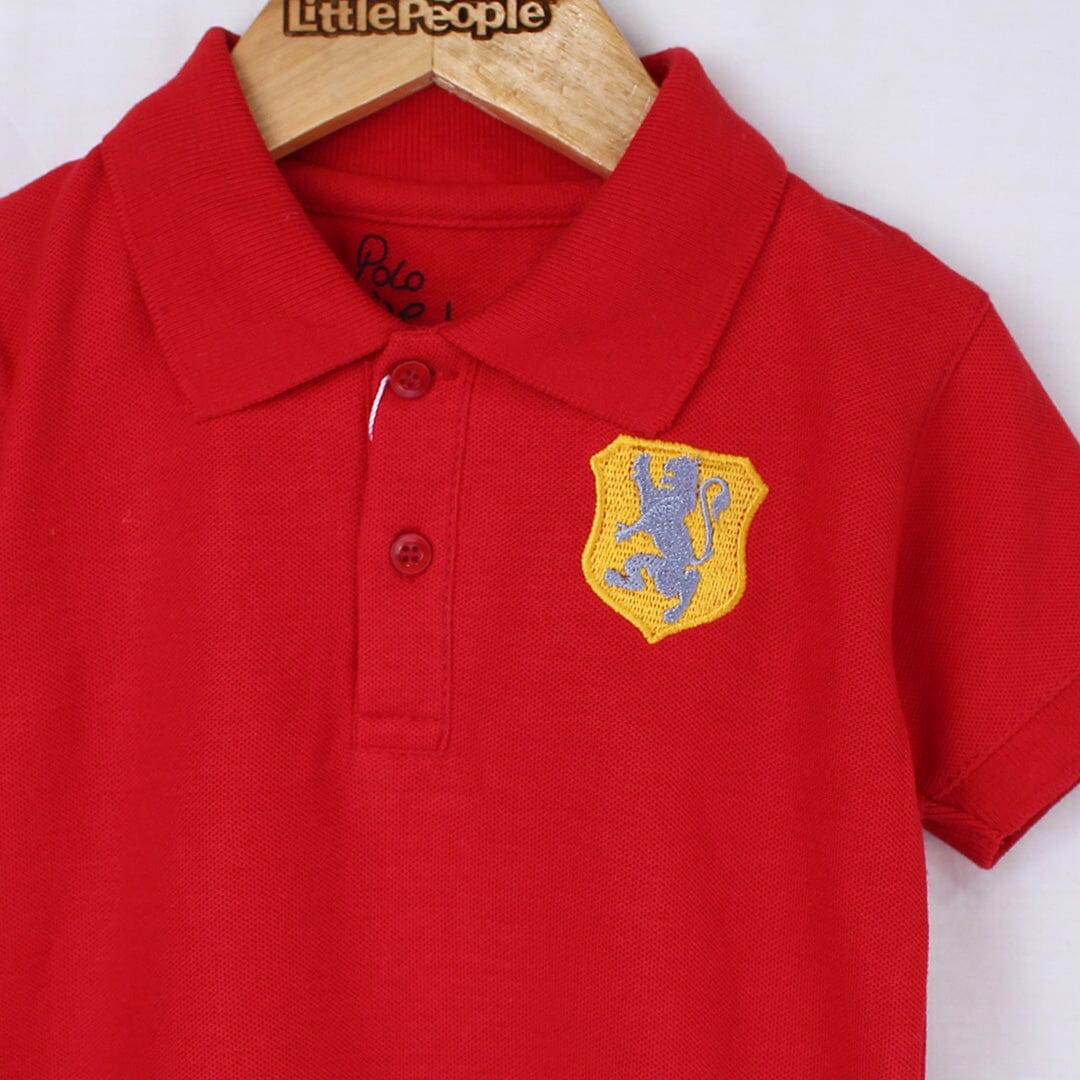 Dashing Red Boys Polo Shirt Polo Shirt Iluvlittlepeople 