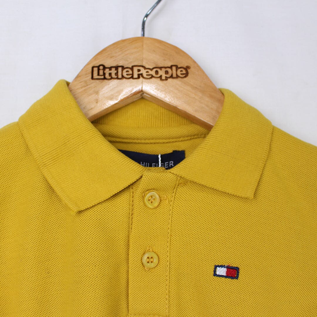 Dashing Mustard Boys Polo Shirt Polo Shirt Iluvlittlepeople 