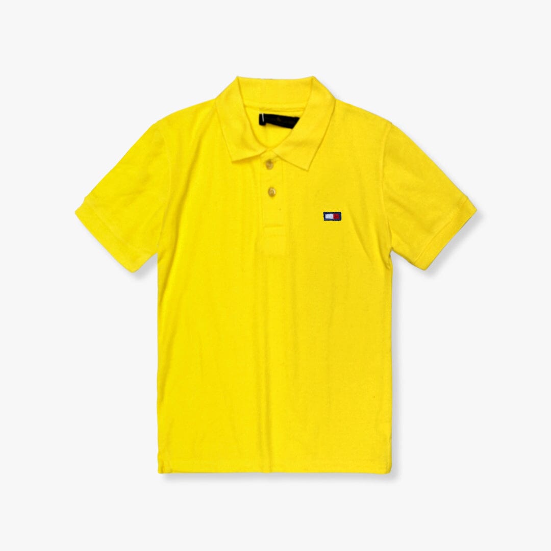 Dashing Yellow Boys Polo Shirt Polo Shirt Iluvlittlepeople 9-12 Months Yellow Summer