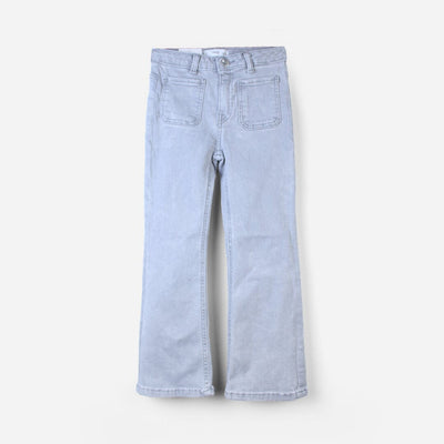 Stylish Premium Little Kids Denim Jeans Jeans Iluvlittlepeople 8-9 Years Grey Denim