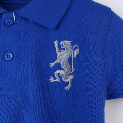 Dashing Blue Themed Boys Polo Shirt Polo Shirt Iluvlittlepeople 