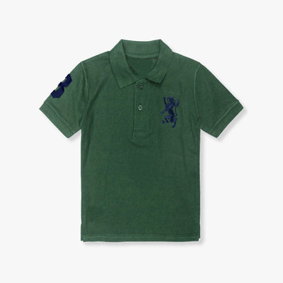 Dashing Green Themed Boys Polo Shirt Polo Shirt Iluvlittlepeople 9-12 Months Green Summer
