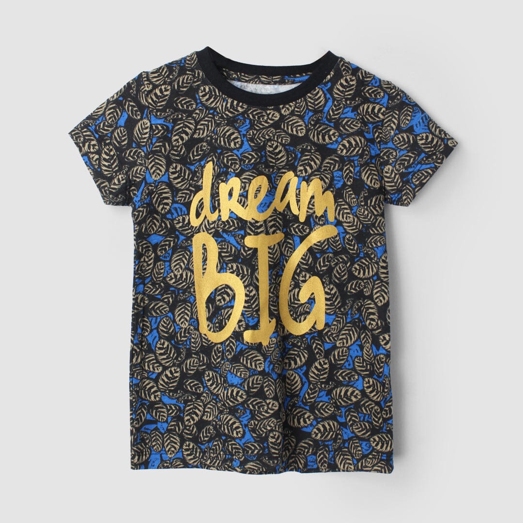 Novel Black Themed Boys T-Shirt T-Shirt Iluvlittlepeople 3-4 Years Black Summer