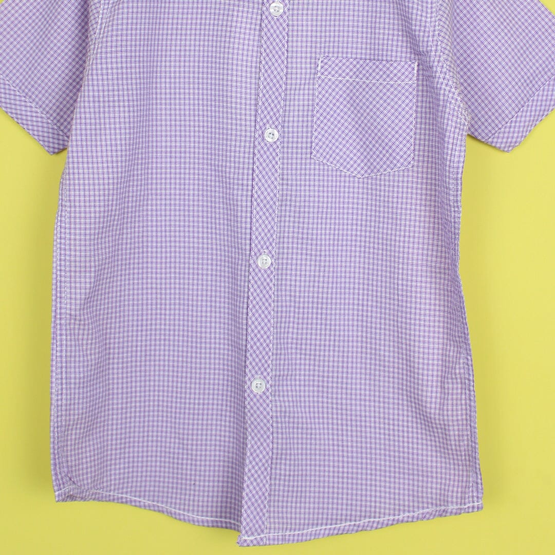 Decent Purple Themed Stylish Boys Casual Shirt Casual Shirt Iluvlittlepeople 