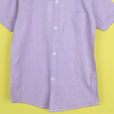 Decent Purple Themed Stylish Boys Casual Shirt Casual Shirt Iluvlittlepeople 