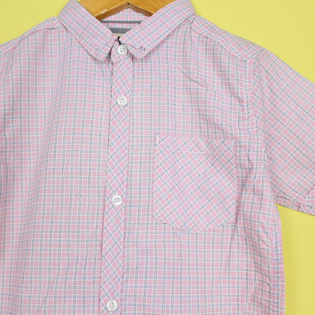 Decent Pink Themed Stylish Boys Casual Shirt Casual Shirt Iluvlittlepeople 