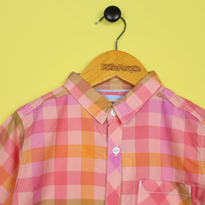 Decent Pink Themed Stylish Boys Casual Shirt Casual Shirt Iluvlittlepeople 