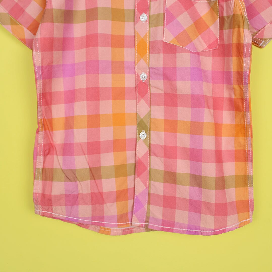 Decent Pink Themed Stylish Boys Casual Shirt Casual Shirt Iluvlittlepeople 