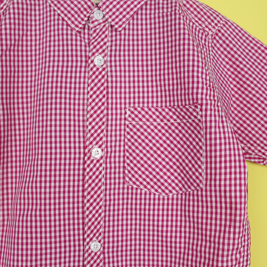 Decent Pink Themed Stylish Boys Casual Shirt Casual Shirt Iluvlittlepeople 