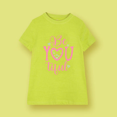 Green Themed Decent Girls T-Shirt T-Shirt Iluvlittlepeople 3-4 Years Green Summer