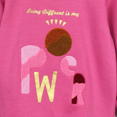 Attractive Pink Themed Girls Sweatshirt Sweatshirt Iluvlittlepeople 