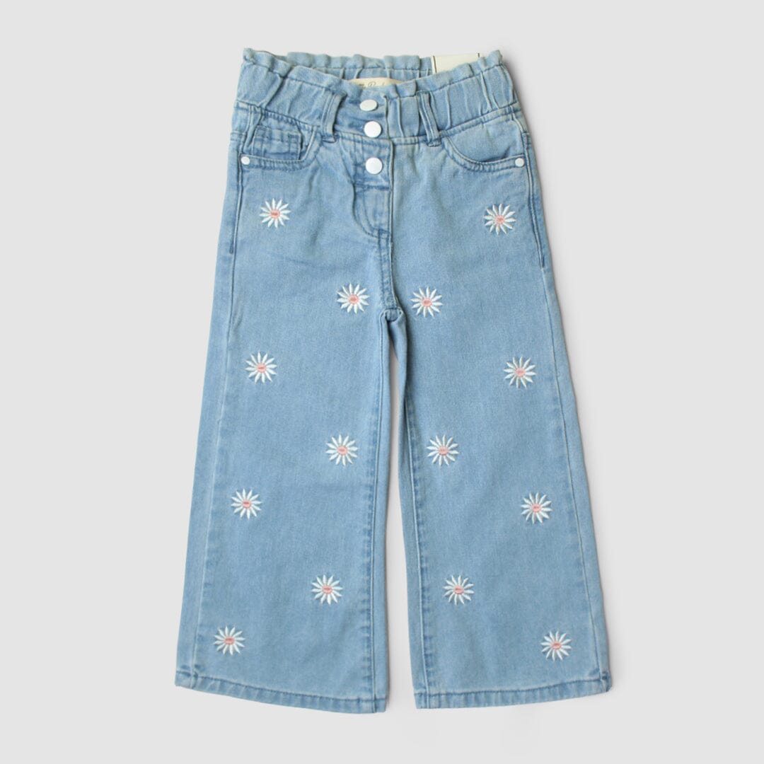 Dashing Style Little Girls Denim Jeans Jeans Iluvlittlepeople 2-3 Years Blue Denim