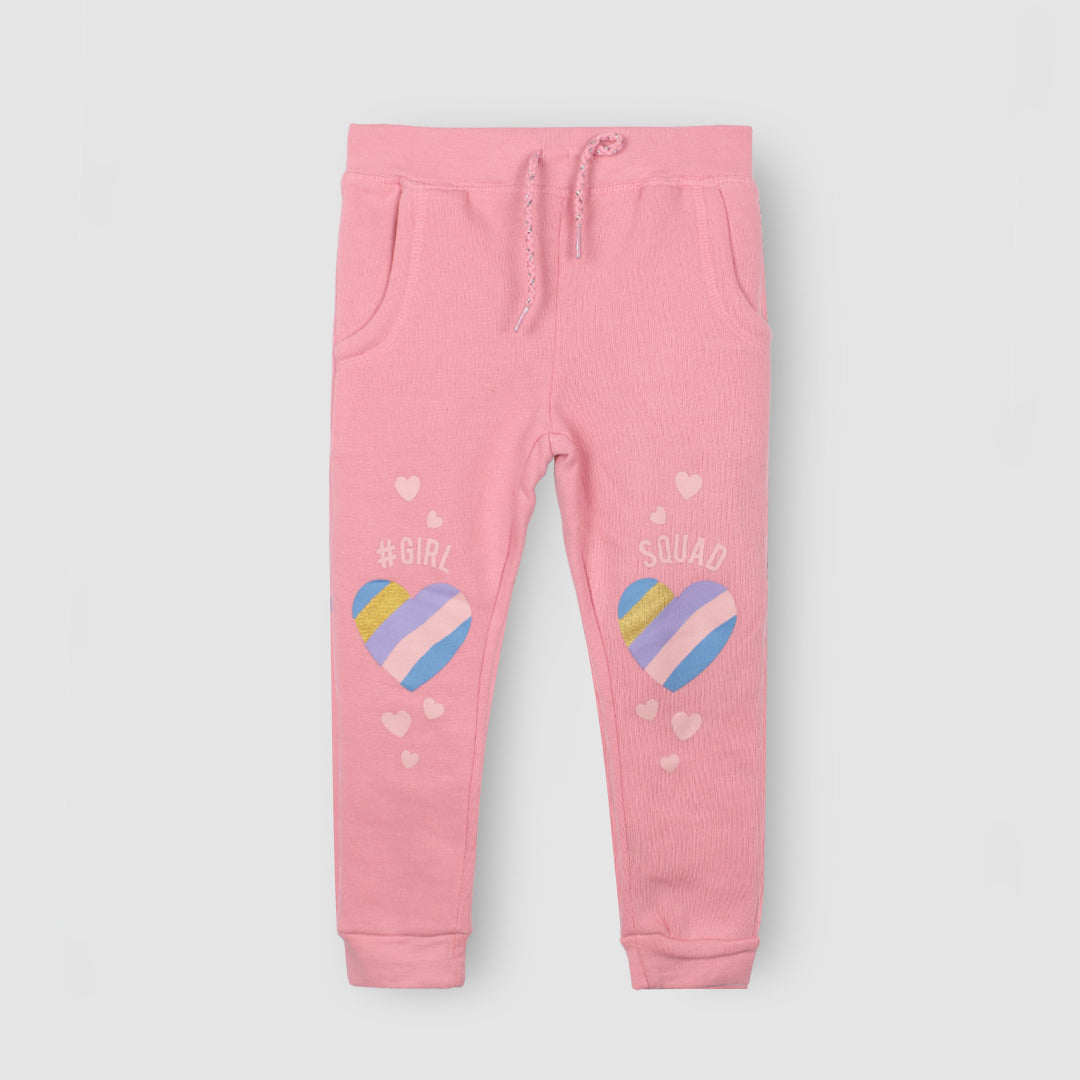 Cozy Stylish Pink Themed Trouser