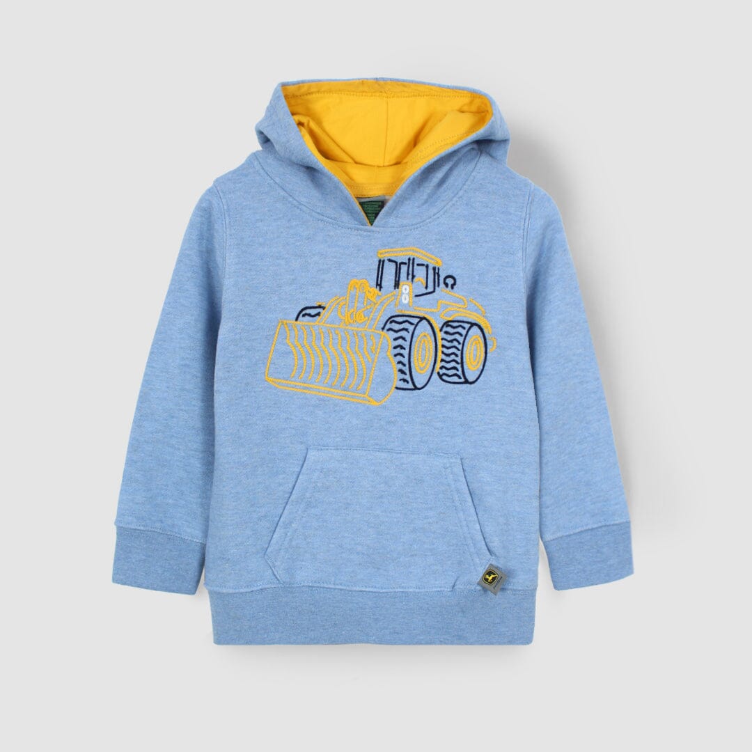 Attractive Blue Themed Hoodie For Boys Hoodie Iluvlittlepeople 18-24 Months Blue Winter