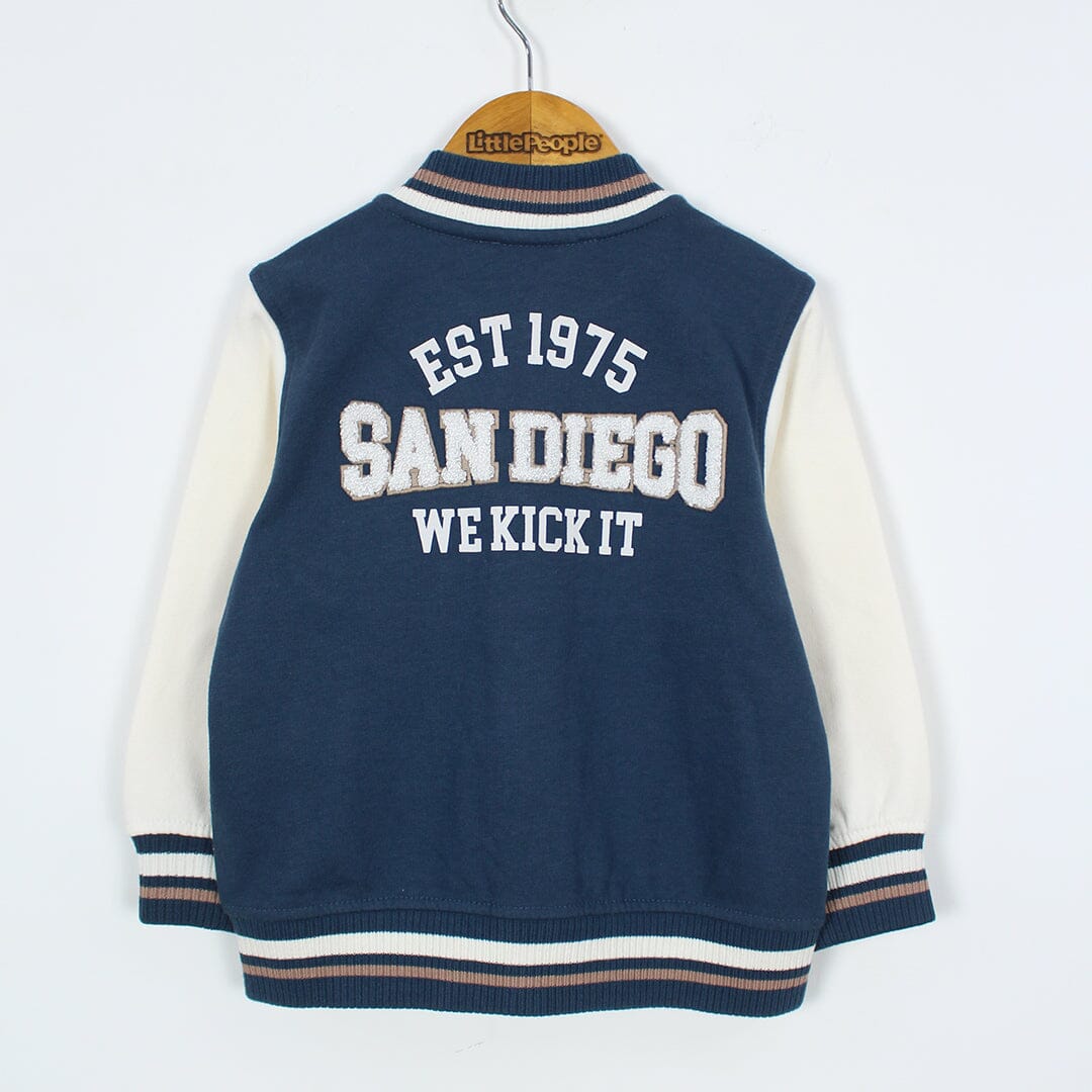 Cozy & Dashing Blue Themed Kids Jacket Jacket Iluvlittlepeople 