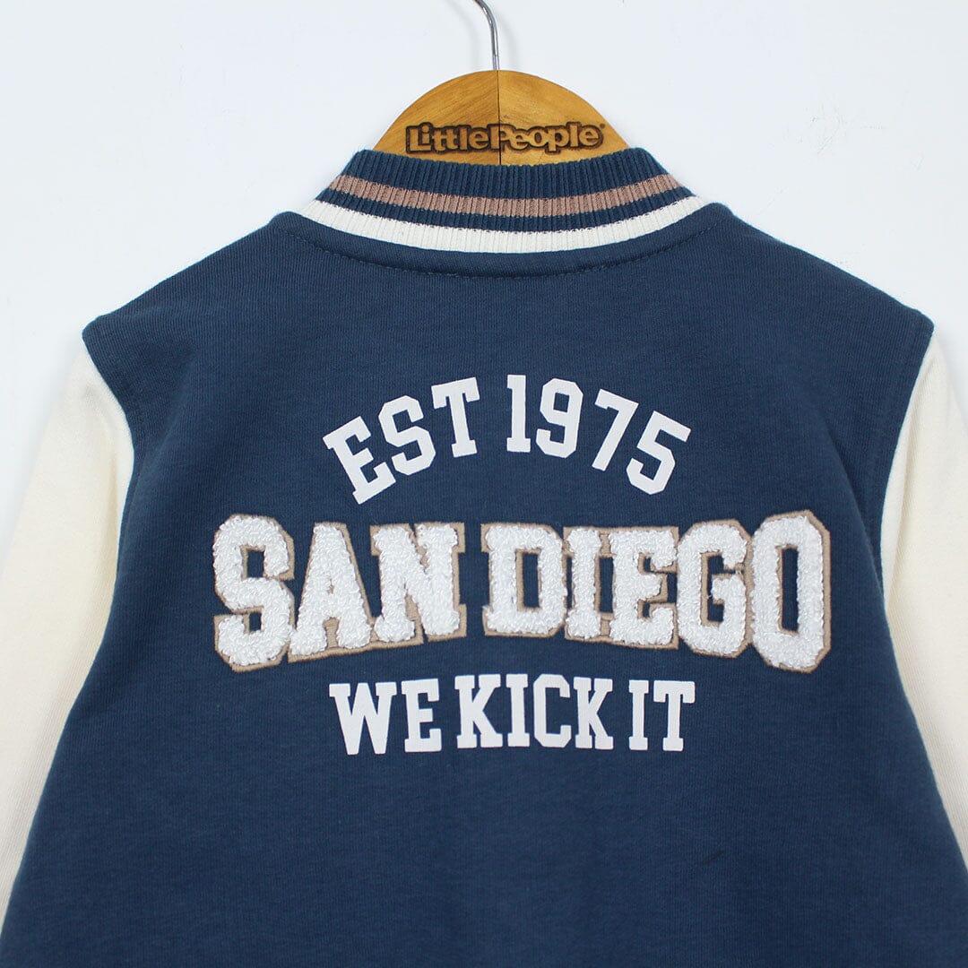 Cozy & Dashing Blue Themed Kids Jacket Jacket Iluvlittlepeople 