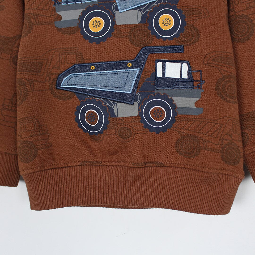 Dashing Brown Themed Hoodie For Boys Hoodie Iluvlittlepeople 