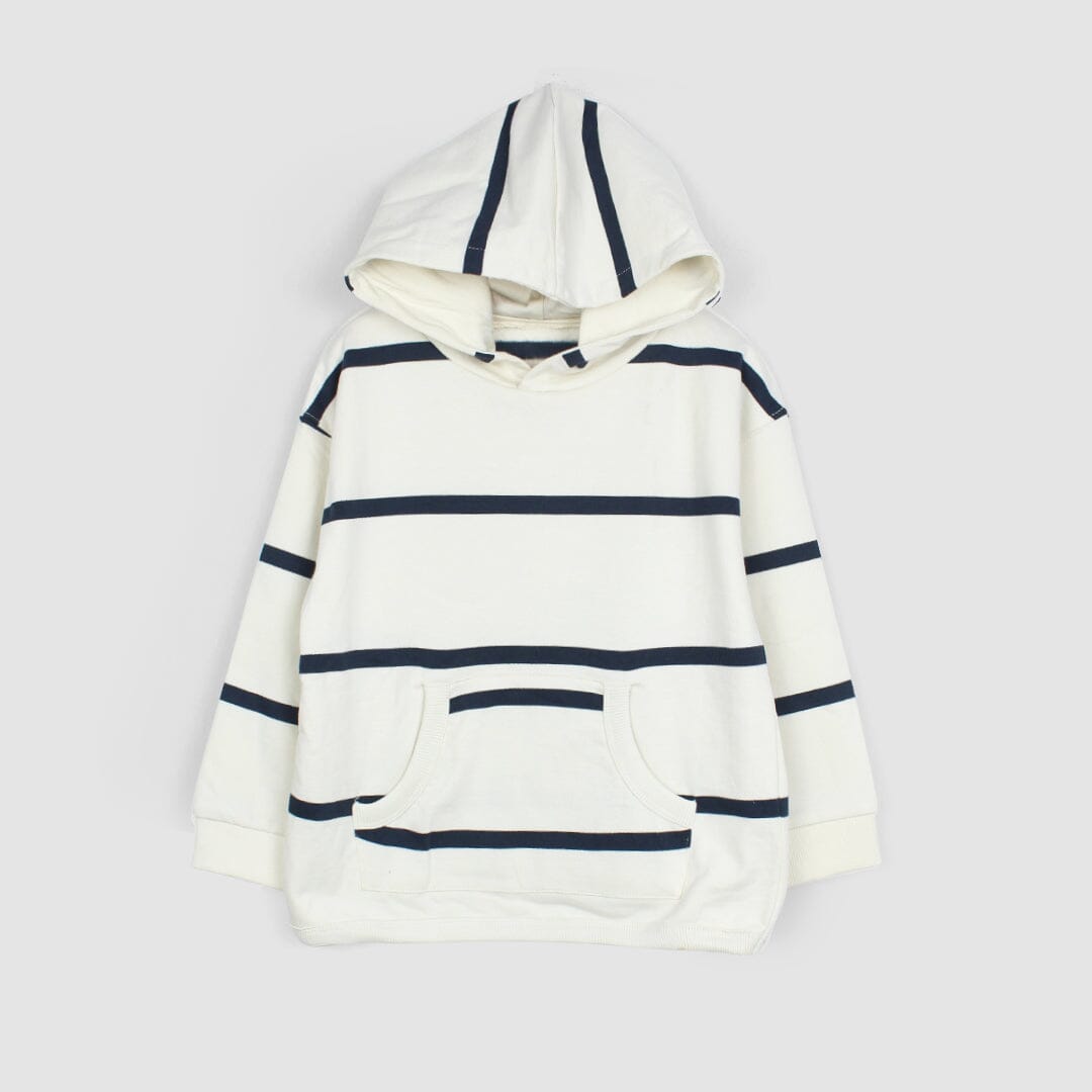 Elegant Style Off White Themed Boys Hoodie Hoodie Iluvlittlepeople 9-12 Months Off White Winter