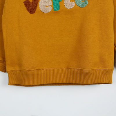 Dashing Mustard Themed Boys Sweatshirt Sweatshirt Iluvlittlepeople 