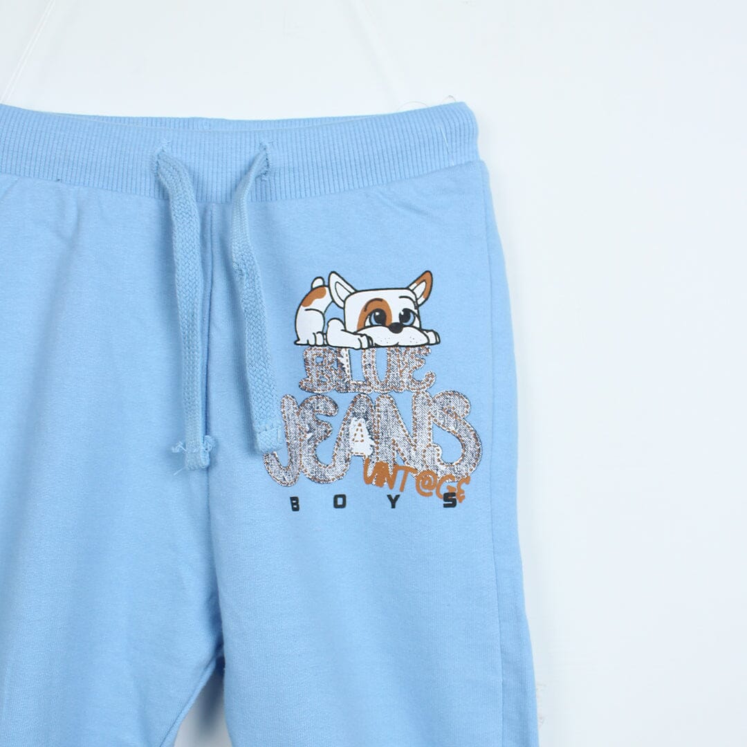 Stylish Blue Themed Kids Trouser Trouser Iluvlittlepeople 