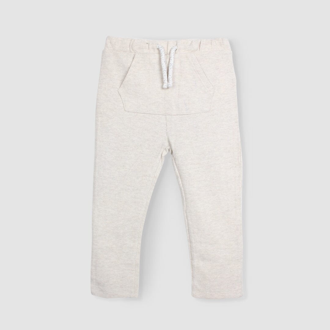 Stylish Off White Themed Kids Trouser Trouser Iluvlittlepeople 0-3 Months Off White Winter