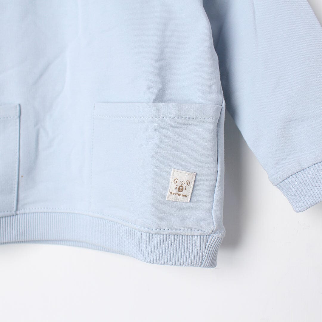 Cute Aqua Themed Girls Sweatshirt Sweatshirt Iluvlittlepeople 