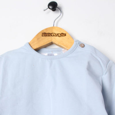 Cute Aqua Themed Girls Sweatshirt Sweatshirt Iluvlittlepeople 