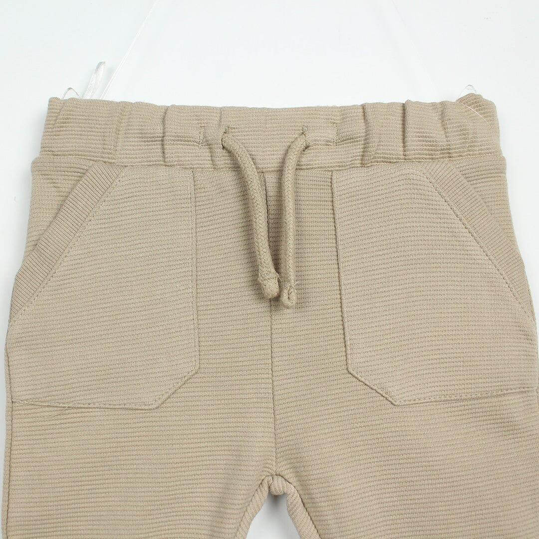 Stylish Beige Themed Kids Trouser Trouser Iluvlittlepeople 