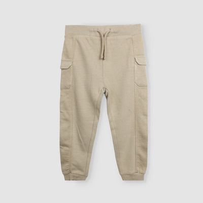 Stylish Beige Themed Kids Trouser Trouser Iluvlittlepeople 0-3 Months Beige Winter