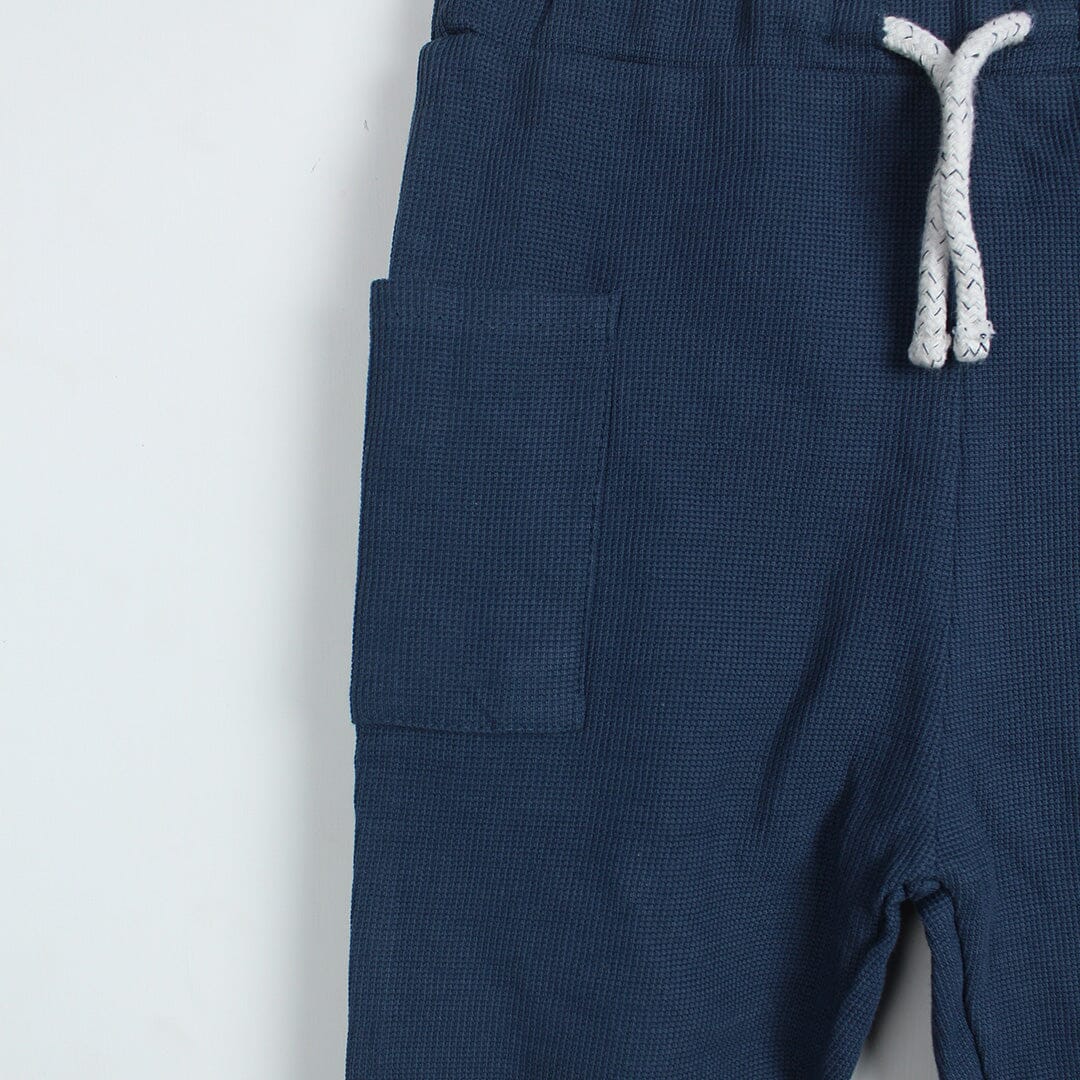 Stylish Blue Themed Kids Trouser Trouser Iluvlittlepeople 