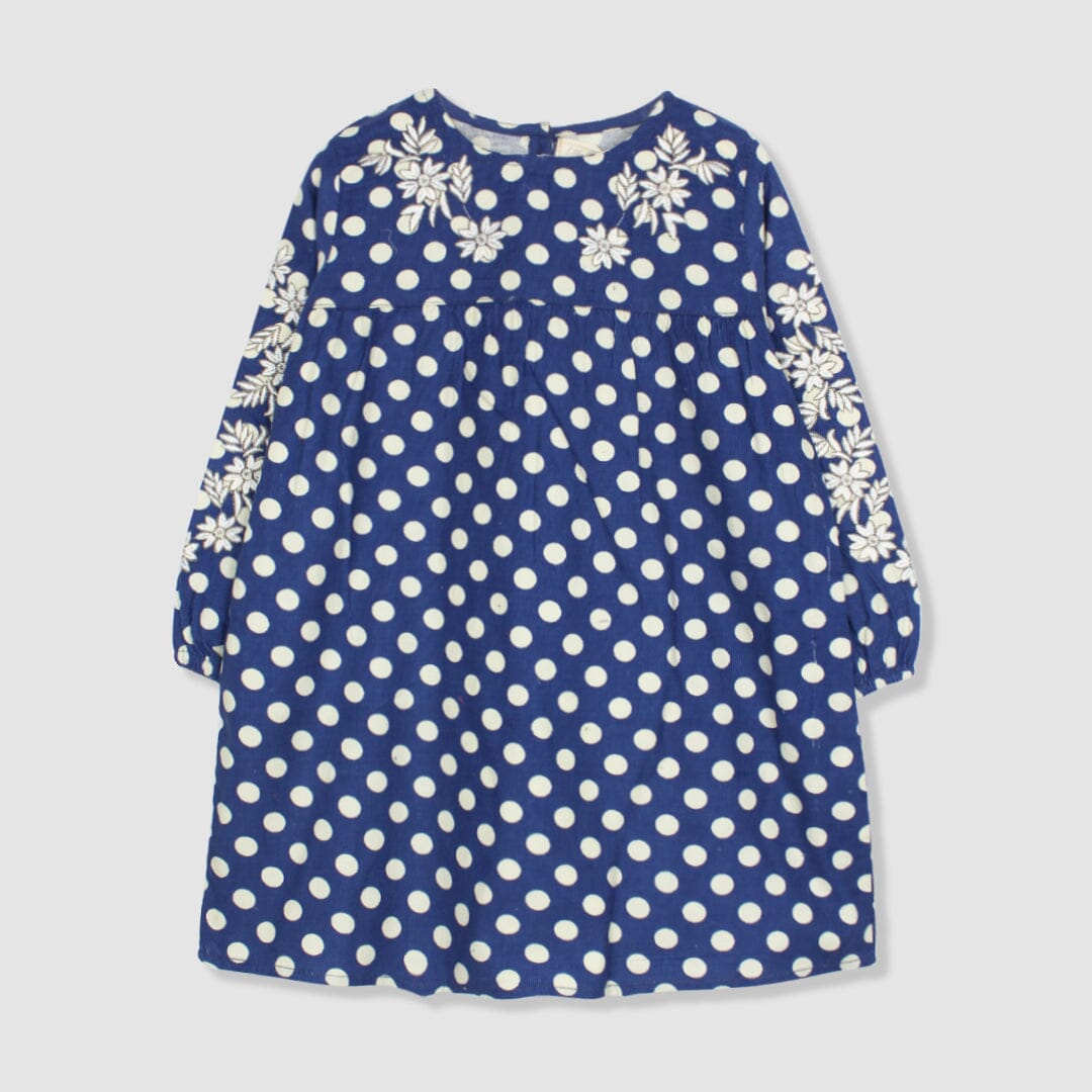 Decent Blue Themed Cute Princess Kurti Kurti Iluvlittlepeople 3-4 Years Blue Winter