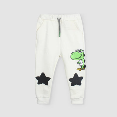 Stylish Off White Themed Kids Trouser Trouser Iluvlittlepeople 3-6 Months Off White Winter