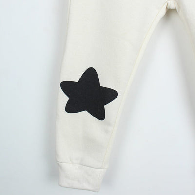 Stylish Off White Themed Kids Trouser Trouser Iluvlittlepeople 