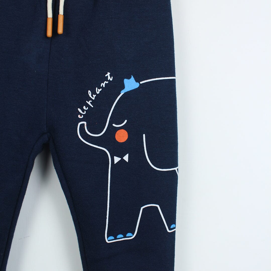 Delighted Blue Themed Kids Trouser Trouser Iluvlittlepeople 