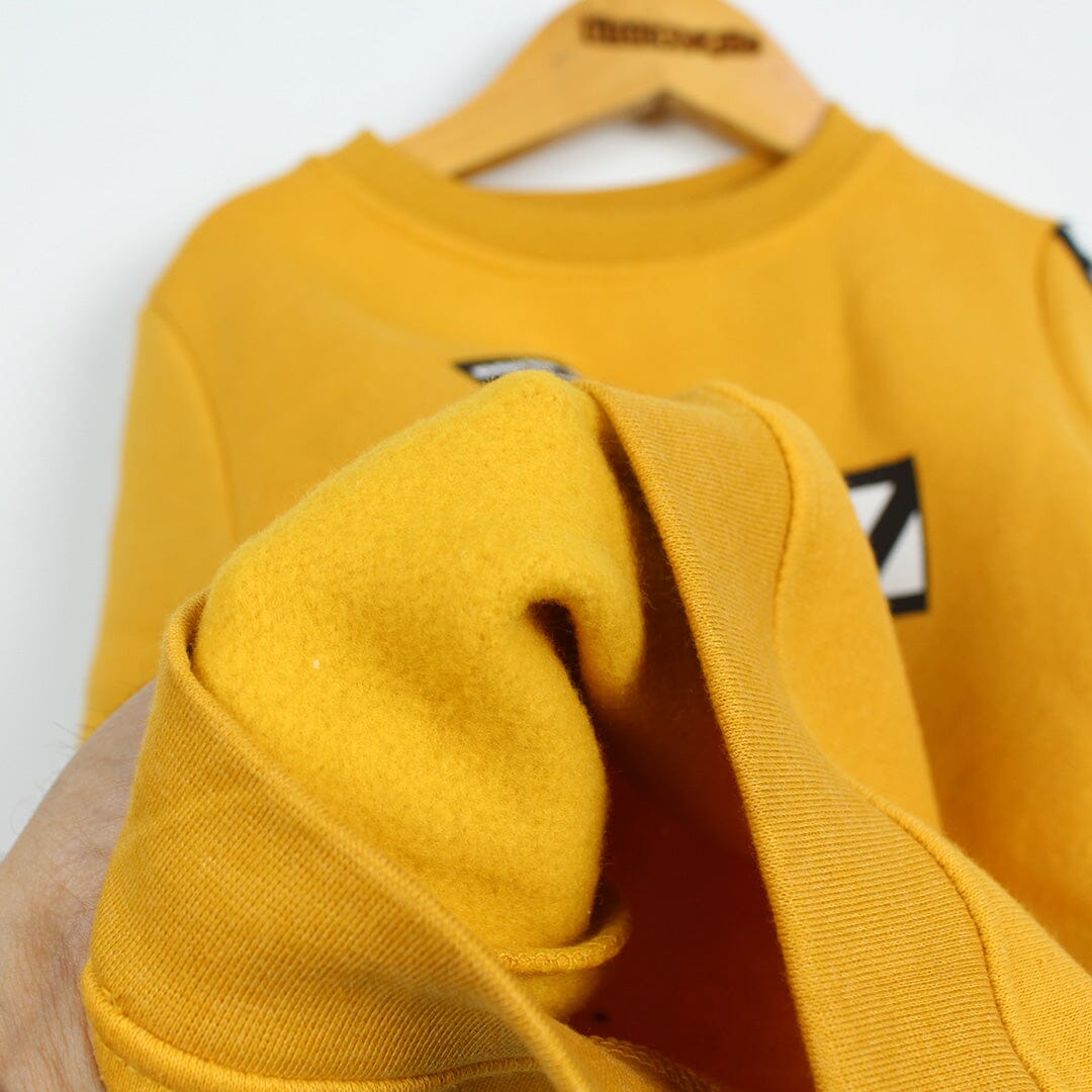 Attractive Yellow Themed Sweat Shirt For Kids Sweatshirt Iluvlittlepeople 