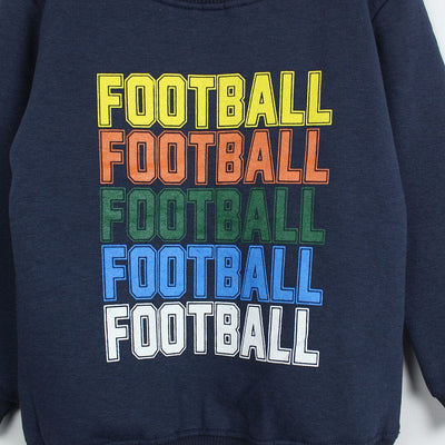 Dashing Blue Themed Boys Sweatshirt Sweatshirt Iluvlittlepeople 